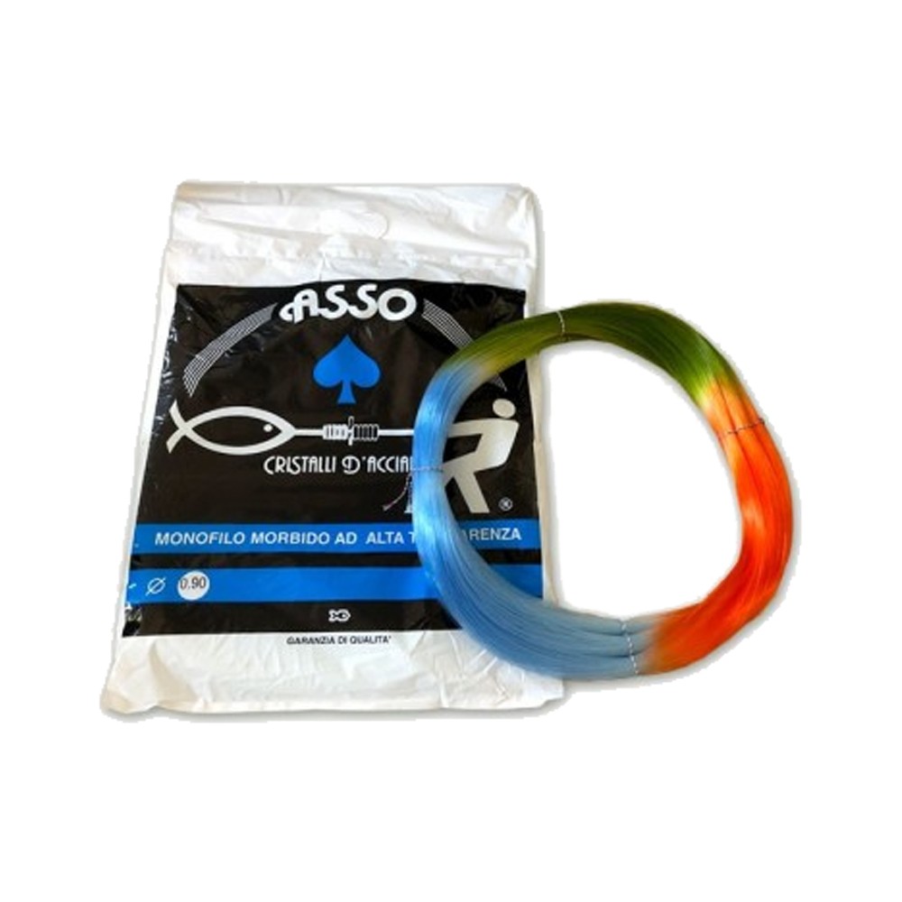 Filo a Matassa Asso Spades Cristalli D'Acciaio Multicolor
